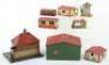 Quantity of German Tinplate Buildings, 00 gauge and larger - 2