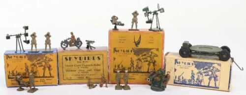 Skybirds Anti-Aircraft Instruments and Machine guns in original boxes