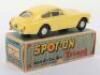 Tri-ang Spot On Model 113 Aston Martin DB3, yellow body - 2