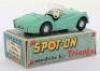 Tri-ang Spot On Model 108 Triumph TR3 pale green body - 3