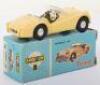 Tri-ang Spot On Model 108 Triumph TR3 pale yellow body - 2