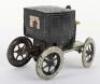 A Gunthermann tinplate clockwork cab, German circa 1900 - 3