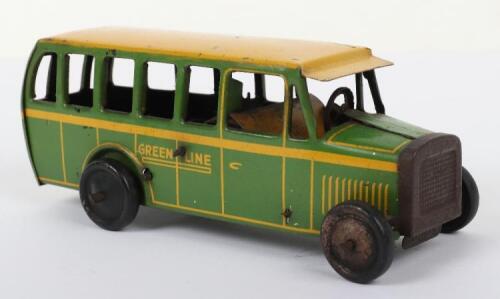 A Burnett (England) Greenline Tinplate coach,