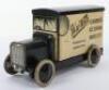 Rare B.W.& M Ltd ‘Hunts Candies’ Delivery Tinplate Van - 2