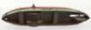 Rare Hess 1045 tinplate friction driven toy ship, German circa 1905 - 5