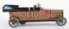 A Fischer tinplate clockwork four-seater open tourer penny toy car, German 1920s, - 3