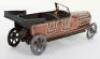 A Fischer tinplate clockwork four-seater open tourer penny toy car, German 1920s, - 4