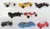 Eight Unboxed Hornby Hobbies Scalextric Slot Cars - 2