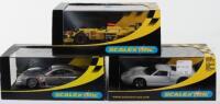 Three Boxed Scalextric Slot Cars