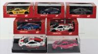 Six Boxed Ninco Slot Cars,