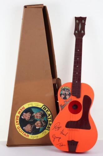 Scarce Beatles Selcol New Beats Plastic Guitar