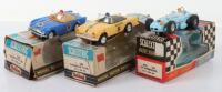 Three Boxed Race Tuned Scalextric’s Slot Cars