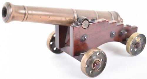 Good 19th century model of a ship’s cannon