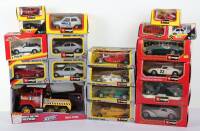 Quantity of Burago Die-cast boxed model cars