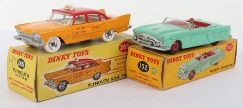 Two Boxed Dinky Toys USA Cars