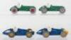 Four Unboxed Dinky Toys Racing Cars - 2