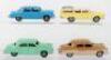 Four Unboxed Dinky Toys USA Cars - 2