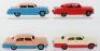 Four Unboxed Dinky Toys 139a/170 Ford Sedans - 2