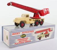 Dinky Supertoys 977 Commercial Servicing Platform Vehicle