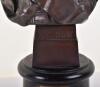 Commemorative copper bust of Lord Nelson - 4