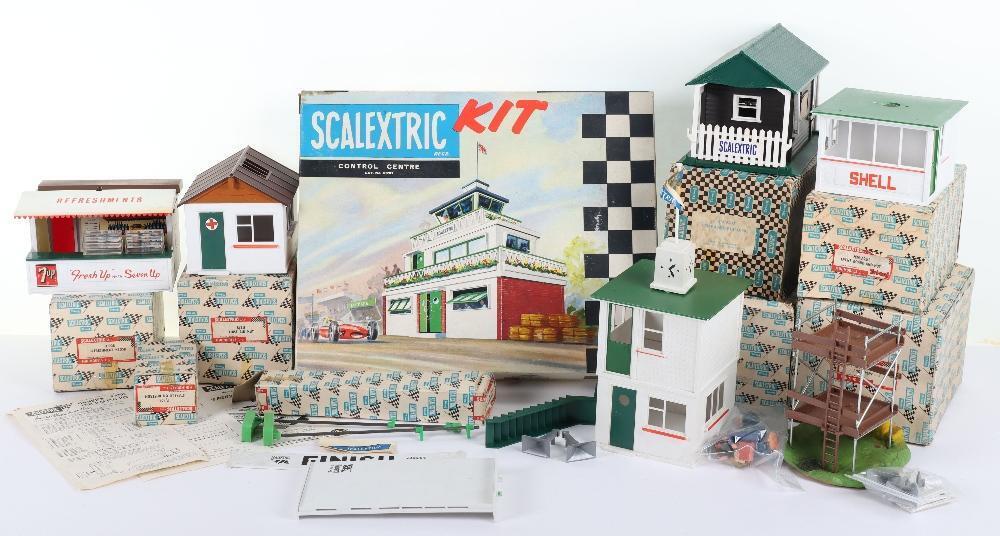 Vintage cheap scalextric buildings