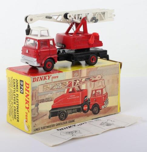 Dinky Toys 970 Jones Fleetmaster Cantilever Crane