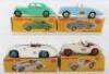 Four Boxed Dinky Toys Cars