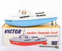 Sutcliffe ‘Victor’ Motor Torpedo Clockwork Tinplate Boat