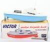 Sutcliffe ‘Victor’ Motor Torpedo Clockwork Tinplate Boat - 2