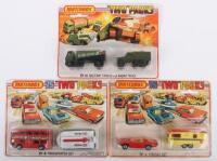 Three Matchbox Lesney Toys Two Packs Superfast Models