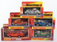 Five Boxed Matchbox Speedkings