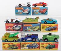 Eight Boxed Matchbox Lesney Superfast Models