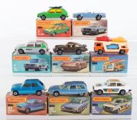 Eight Boxed Matchbox Lesney Superfast Models