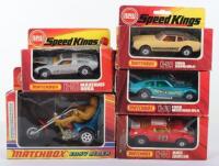 Five Boxed Matchbox Speedkings