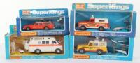 Four Boxed Matchbox Superkings Emergency vehicles