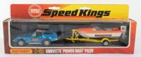 Matchbox Speedkings K-58 Corvette “Power Boat” Pack boxed