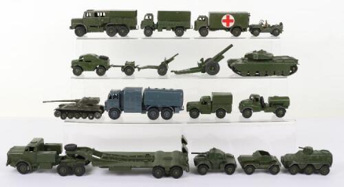 Quantity of Dinky Toys Unboxed Military Models