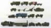 Quantity of Dinky Toys Unboxed Military Models