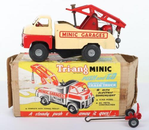 Triang Minic Push and Go No.3 Heavy Duty Bedford Crash Truck