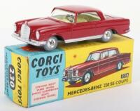 Corgi Toys 230 Mercedes Benz 220 SE Coupe