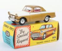 Corgi Toys 231 Triumph Herald Coupé gold/white