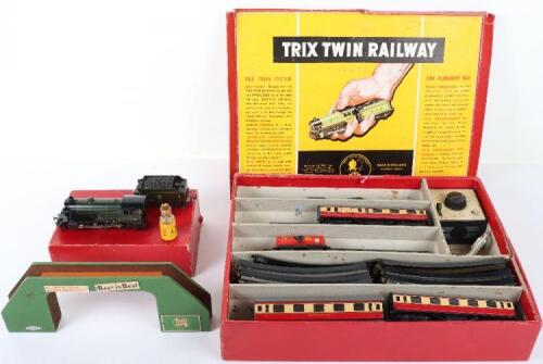 Boxed Trix 3-Rail Twin Railway Engine and Tender