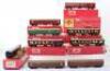 Eight Hornby Dublo 00 Gauge 2-Rail Boxed Super Detail Coaches