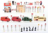 Dinky Toys Vans, Coach, Accessories & Road signs