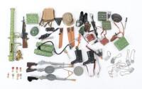 A Quantity of Vintage Original Action Man Uniforms Accessories From 1960’s Soldiers of The Century,