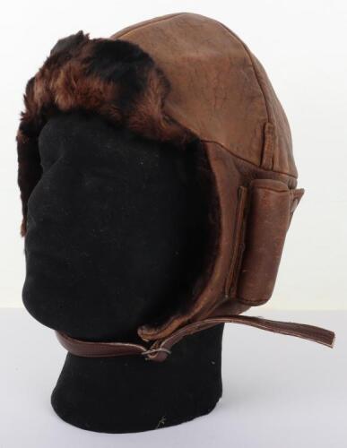 Royal Flying Corps Mk1 Style Leather Flying Helmet